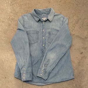 Merona Light BlueDenim Women’s  Shirt